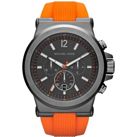 michael kors watches orange dial|Michael Kors watches.